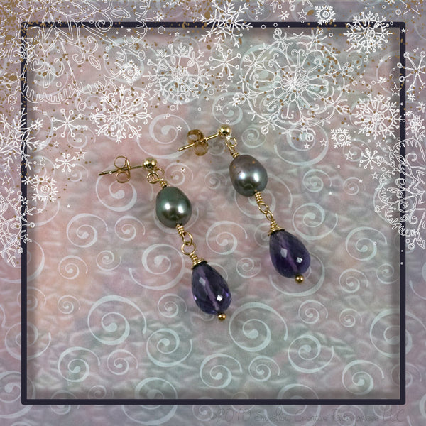 Purple Passion Earrings