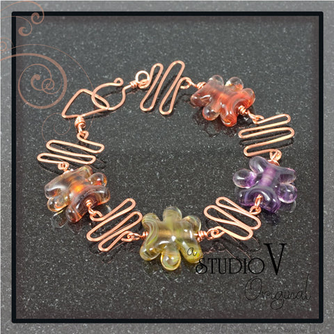 Electric Autumn Bracelet