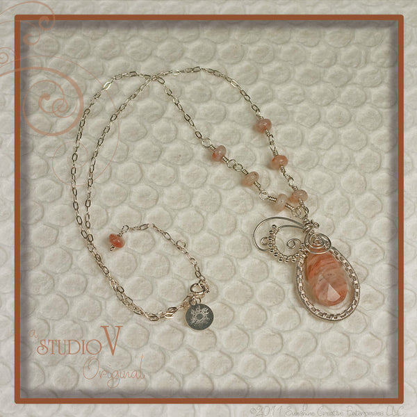 Soothing Sunstone Necklace