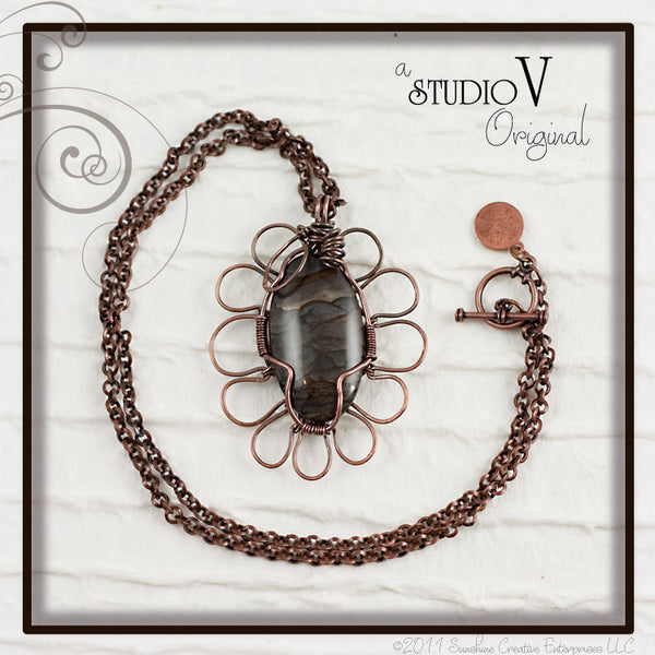 Desert Evening Bloom Necklace