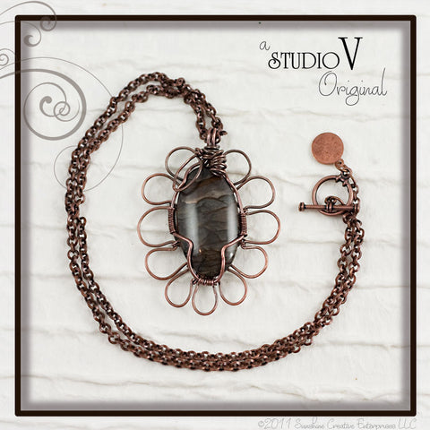 Desert Evening Bloom Necklace