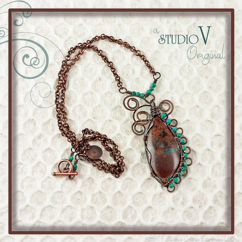 Southwest Swirls Necklace