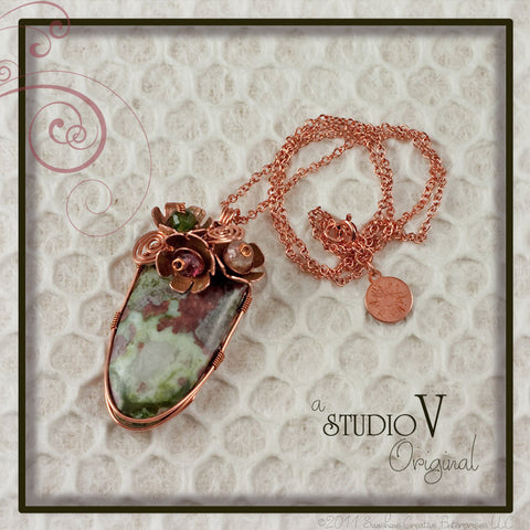 Watermelon Blossom Necklace