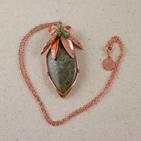 Tropical Copper Necklace