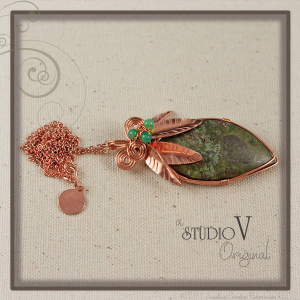 Tropical Copper Necklace