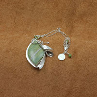 Lily Leaves Necklace