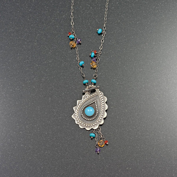 Gemmy Paisley Necklace