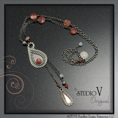 Sun and Moon Necklace