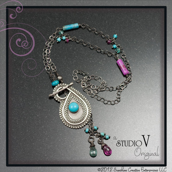 Paisley Passion Necklace