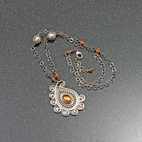 Sunshine Paisley Necklace
