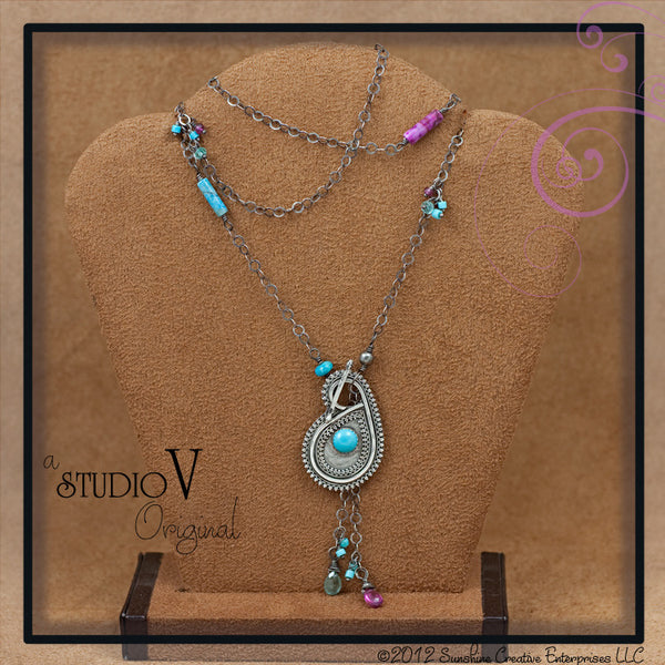 Paisley Passion Necklace
