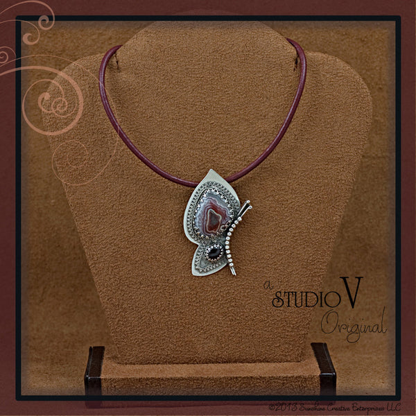 Flight of Fancy Butterfly Necklace