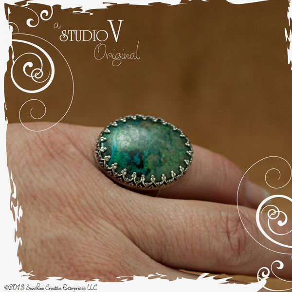 Parrot Wing Pinky Ring