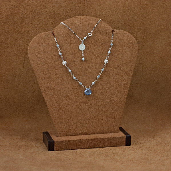Bonnie Blue Eyes Necklace