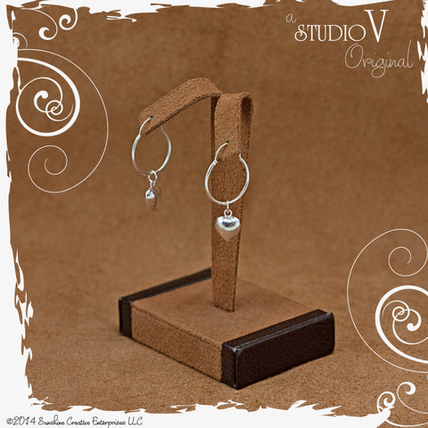 Heart-full Hoop Earrings