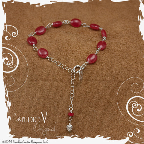 Sweet Little Rubellite Bracelet