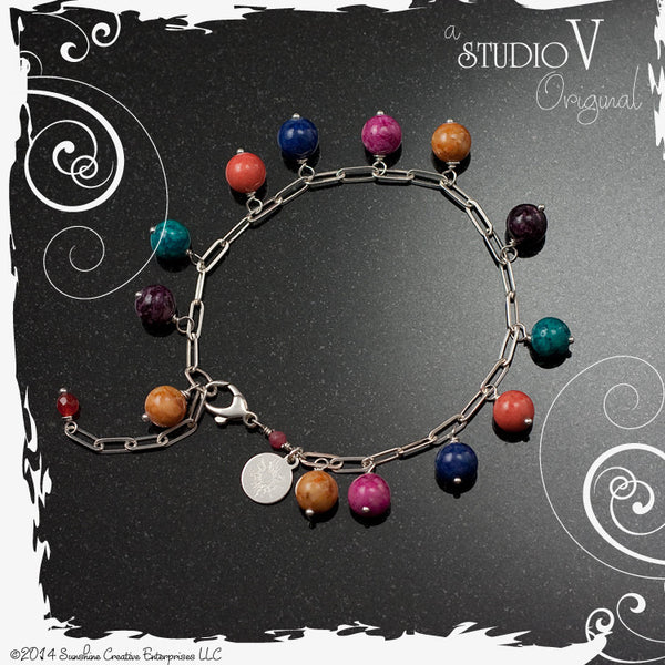 Festive Rainbow Bracelet