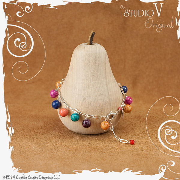 Festive Rainbow Bracelet