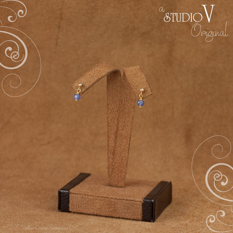 Petite Tanzanite Earrings