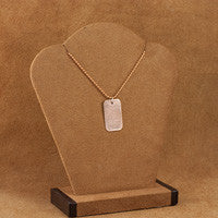 LLH Copper Tag Necklace