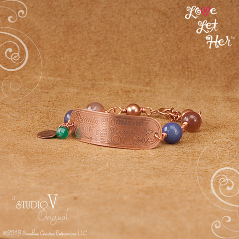 LLH Shaded Lilac Bracelet