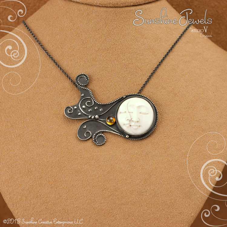 Moon Love Necklace